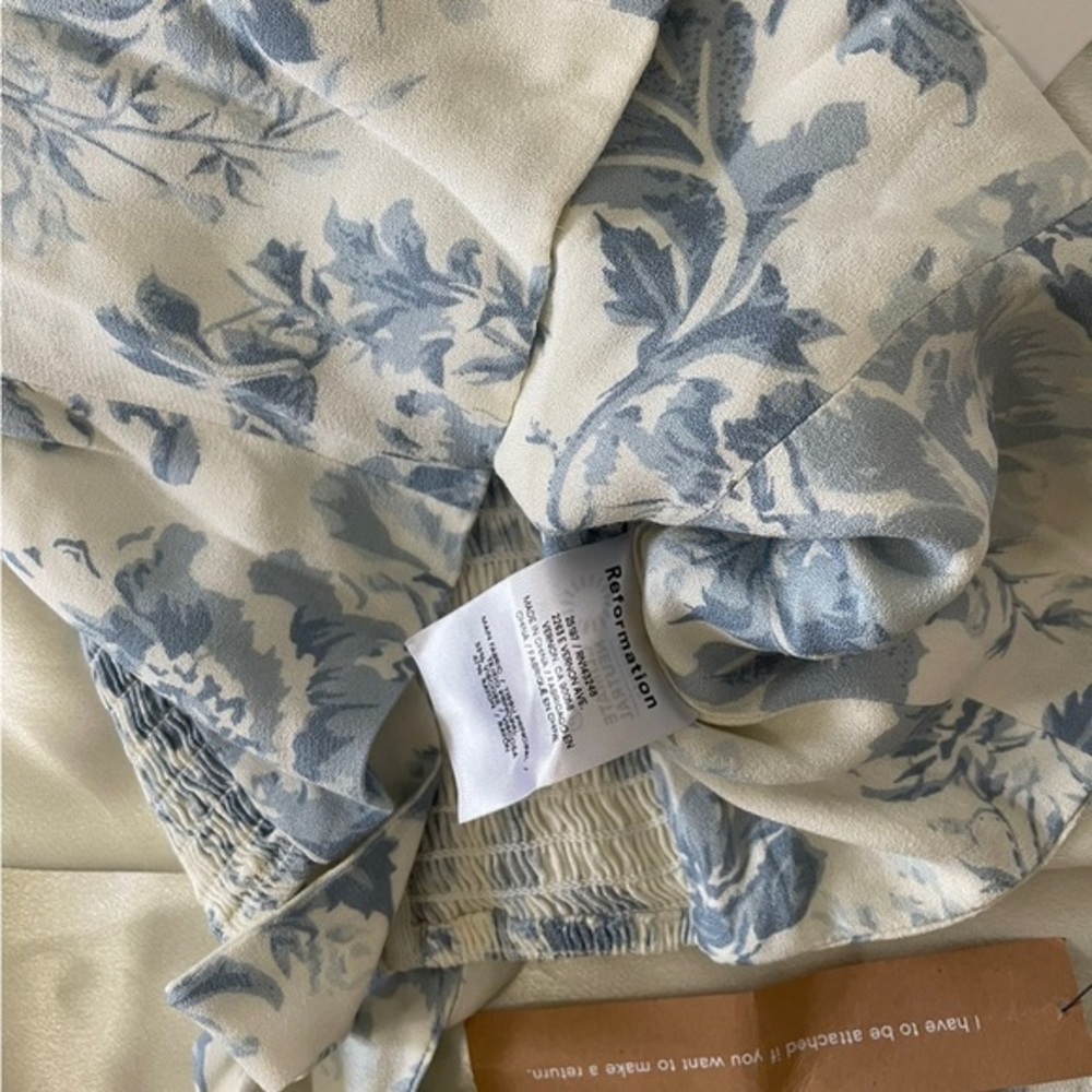 Reformation Ellora Top in Teacup *NEW* - Picture 4 of 5